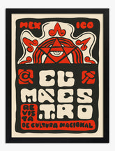 El Maestro Culture Vibe Art Print - Black