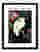 Koson Cockatoo & Pomegranate Art Print - Black
