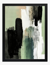Urban Mist Art Print - Black