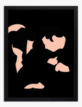 Iconic Dance Moment Art Print - Black