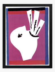 Matisse The Circus Cut-Out Art Print - Black