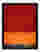 Rothko Red & Orange Glow Art Print - Black