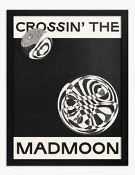 Madmoon Monochrome Orbit Art Print - Black