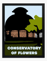 Iconic Floral Conservatory Art Print