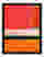 Rothko Red & Orange Harmony Art Print - Black