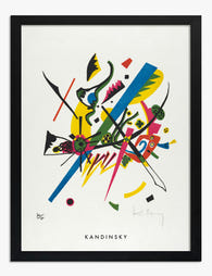 Kandinsky Small Worlds I Art Print - Black
