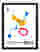 Miró Abstract Shapes Art Print - Black