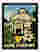 Kew Gardens Glasshouse Art Print - Black