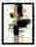 Bold Balance Brushwork Art Print - Black