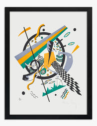 Kandinsky Small Worlds IV Art Print Black