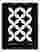 Modern Bauhaus Pattern Art Print - Black