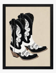 Cowboy Boots Art Prints