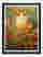 Klimts Floral Haven Art Print Black Frame