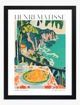 Matisse Oranges Vintage Art Print Black Frame