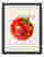 Tomato Disco Vibe Art Print Black Frame