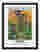 Klimts Floral Garden Art Print Black Frame