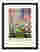 Klimts Pink Garden Art Print Black Frame