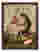 Dapper Frog Cologne Charm Art Print - Brown