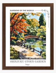 Autumn Serenity Art Print - Brown