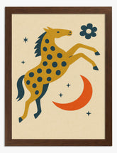 Spotted Horse Dreamscape Art Print