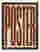 Bold Type Statement Art Print Brown