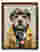 Dapper Terrier Delight Art Print - Brown