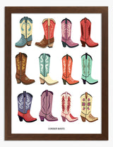 Cowboy Boots Art Prints