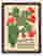 El Maestro Cactus Bloom Art Print Brown
