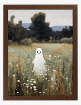 Meadow Spirit Delight Art Print - Brown