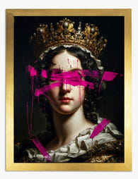 Royal Rebellion Art Print - Gold