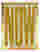 Bold NOW Typography Art Print Gold