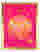 Pink Disco Glow Art Print - Gold