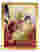Matisses Striped Elegance Art Print - Gold
