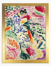 Matisses Water Dream Art Print - Gold