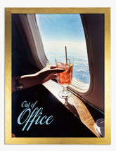 Jet-Set Refresh Art Print - Gold