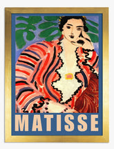 Matisse Helene Portrait Art Print Gold