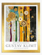 Klimts Golden Harmony Art Print - Gold