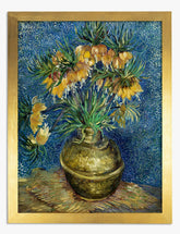 Van Goghs Fritillaries Art Print - Gold