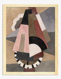 Provincetown by Marsden Hartley Art Print - Oak