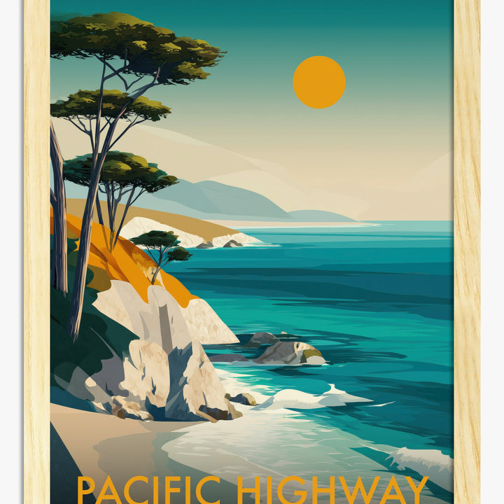 Modern Coastline Art Prints