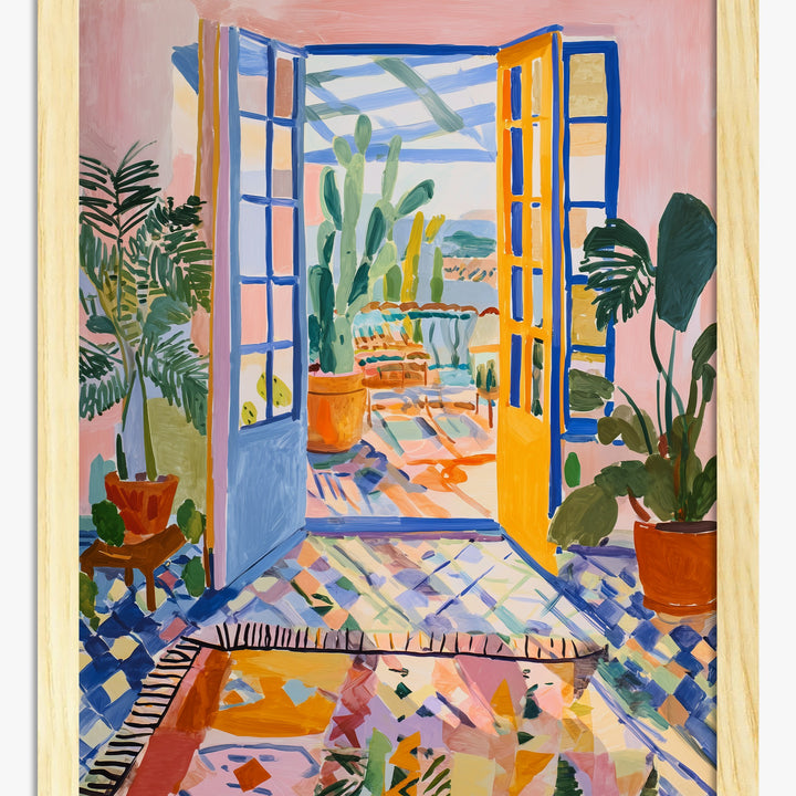 Henri Matisse – konsttryck med fönstermotiv