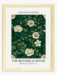 Dark Botanical Heritage Art Print - Oak