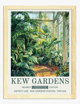 Kew Gardens Oasis Art Print - Oak