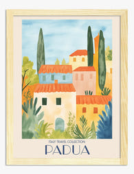 Charming Padua Escape Art Print - Oak