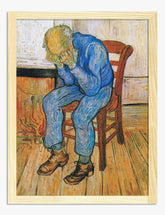 Van Goghs Reflection Art Print - Oak