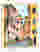 Pastel Roman Streetscape Art Print - Oak