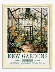 Botanical Haven Art Print - Oak