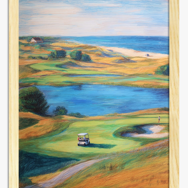 Golf Cart Art Prints