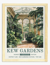 Kew Gardens Orangery Art Print - Oak