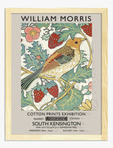 Morris Bird & Flora Art Print - Oak